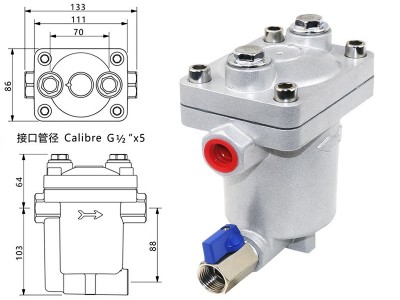 空气压缩机PA自动排水器AD402-04零