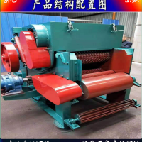 吉林省木片机生产厂家  218型号90kw节能 送刀锤