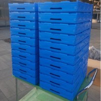 吉林通化兴隆瑞ZDX-25折叠塑料箱筐图片及价格-食品包装级