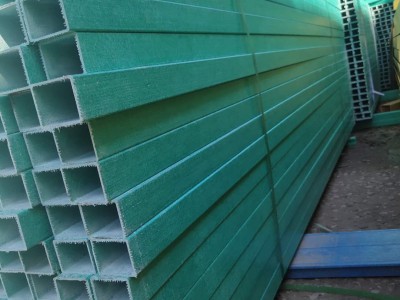 翠绿色玻璃钢防腐120方钢管主要用途