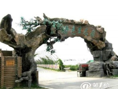长治沁县生态饭店假树