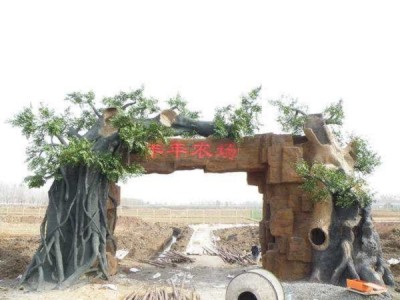 菏泽郓城县包柱子假树