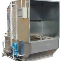油泵水帘柜 汽车烤漆房工程项目 油泵房清洁 东莞市华信通风降温设备