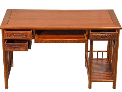 檀明宫红木电脑办公桌