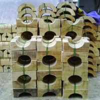 大城县华洁管托厂空调木托 橡塑管托 EVA保温木托 常年供货