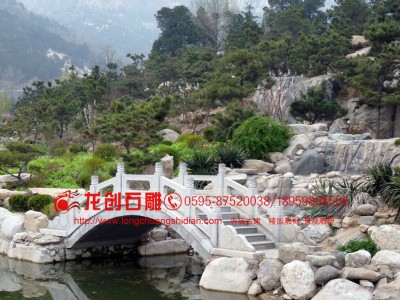 石雕拱桥 花岗岩石桥雕刻 桥梁防护
