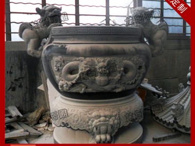 中国寺庙石雕香炉 石雕供桌图片大全
