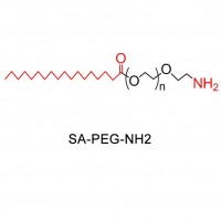 硬脂酸PEG荧光素SA-PEG-FITC试剂500mg