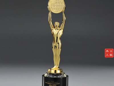 奥斯卡金属人物奖杯、品牌公司年度