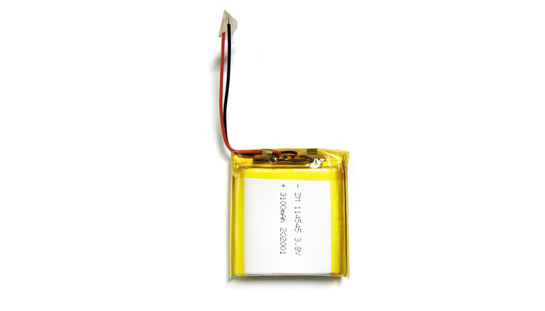 高电压锂离子软包电池114545-3100mAh正面01.jpg