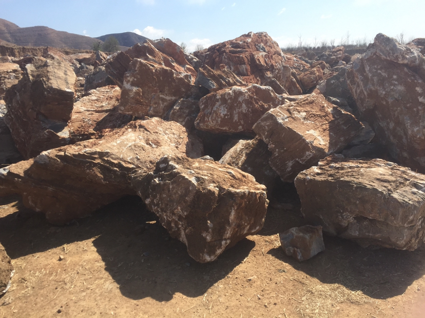邢台巨鹿假山石|斧劈石价格|千层石制作厂家