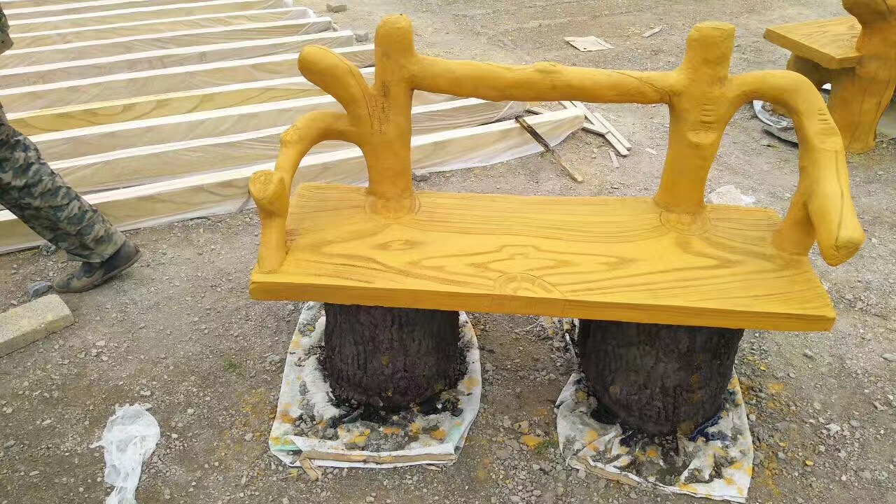 沧州黄骅仿木（桌椅.制品.树桩围栏）仿木制作|沧州黄骅仿木花架设计精美